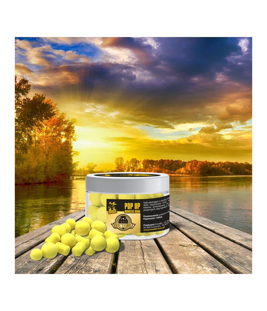 Kulki Karpiowe Pop Up Monster Krab Victory INVADER