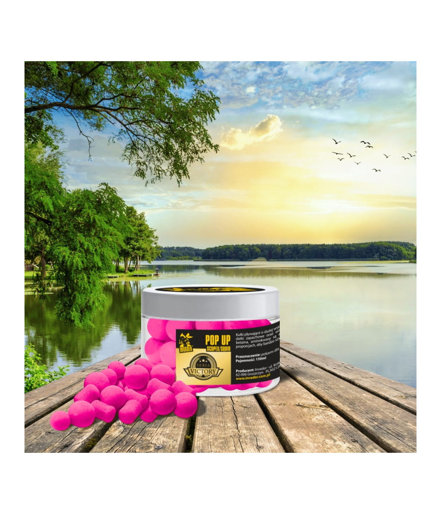 Kulki Karpiowe Pop Up Squid Scopex Victory INVADER