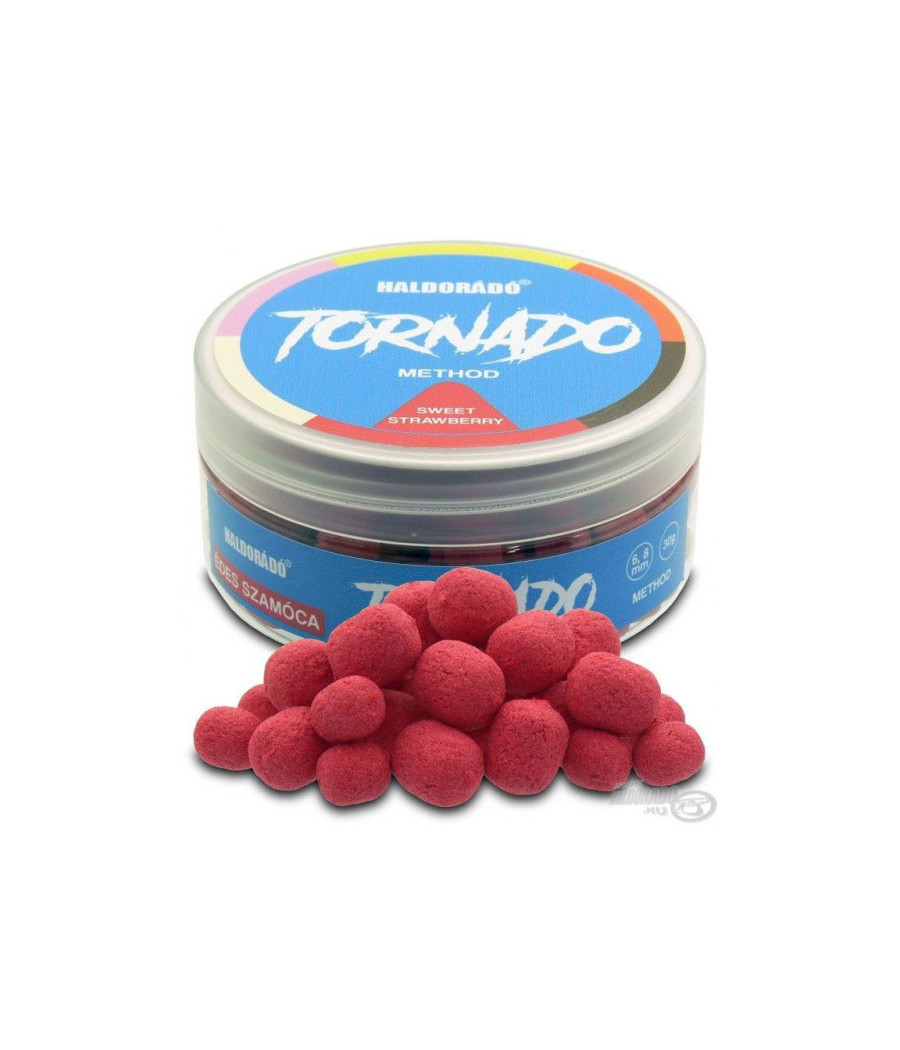 KULKI HALDORADO TORNADO METHOD FEEDER - SŁODKA TRUSKAWKA 6-8mm WAFTERS KULKI HALDORADO TORNADO METHOD FEEDER - SŁODKA TRUSKAWKA 6-8mm WAFTERS