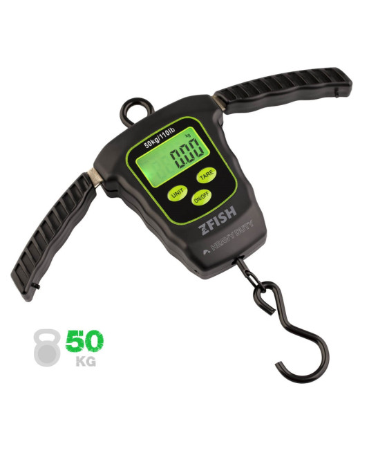 Waga Elektroniczna Wędkarska 50kg + Termometr Heavy Duty Zfish