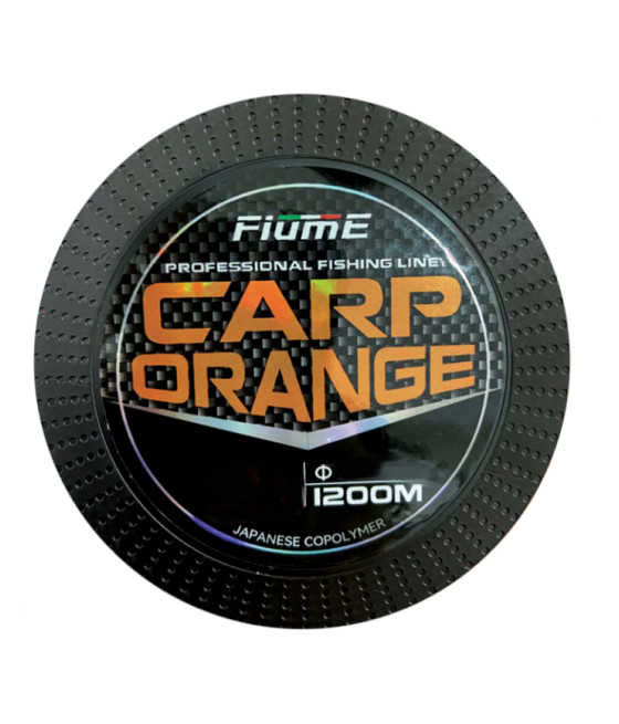 Żyłka Karpiowa Carp Orange Fluo Pomarańczowa 0,33mm 11,2kg 1200m Fiume