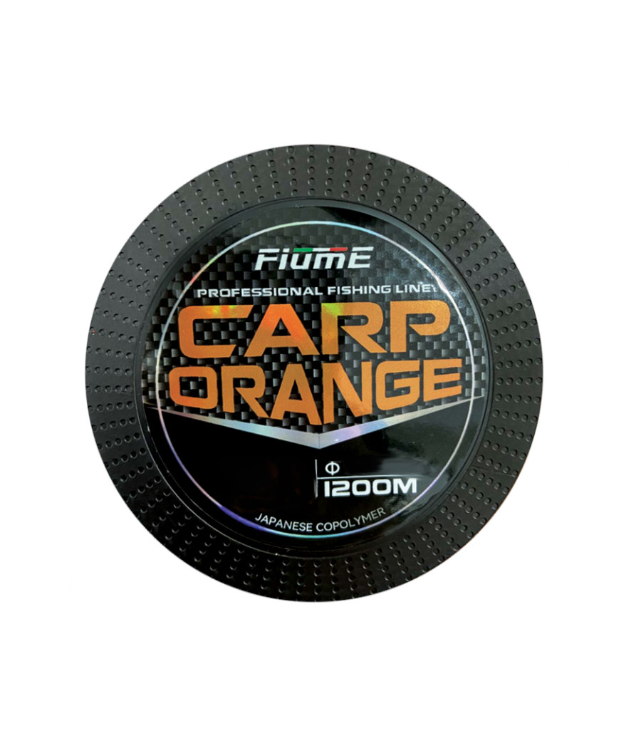 Żyłka Karpiowa Carp Orange Fluo Pomarańczowa 0,33mm 11,2kg 1200m Fiume