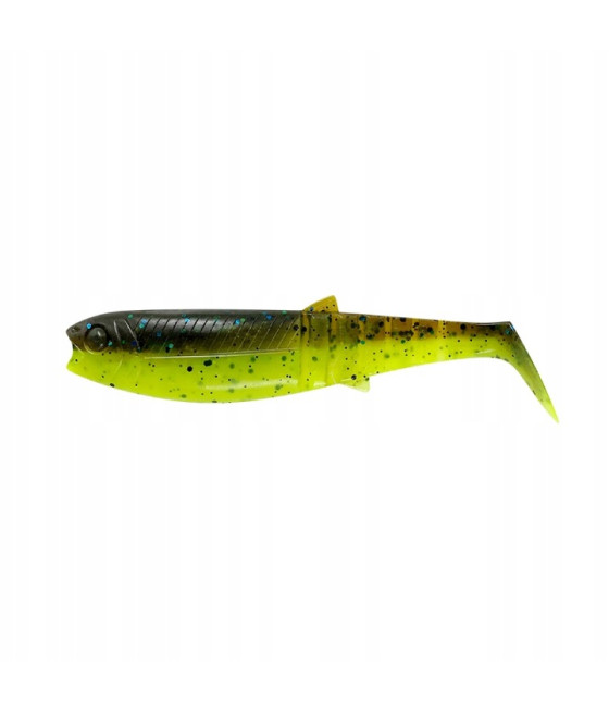 GUMA CANNIBAL SHAD 12,5cm 20g Chartreuse Pumpkin PRZYNĘTA SAVEGE GEAR 1SZT