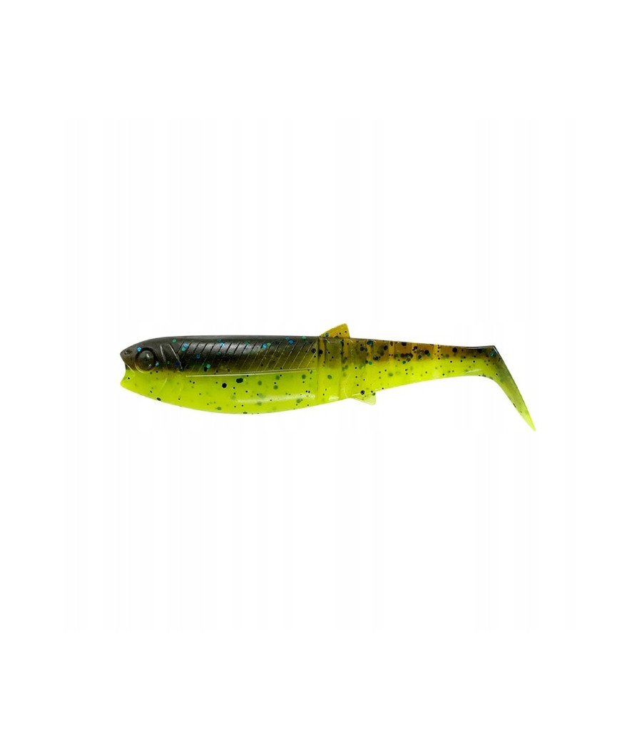GUMA CANNIBAL SHAD 12,5cm 20g Chartreuse Pumpkin PRZYNĘTA SAVEGE GEAR 1SZT