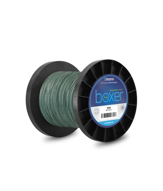 Plecionka Sumowa 0,60mm 52,6kg 1100m Delphin Boxer 4 Zielona