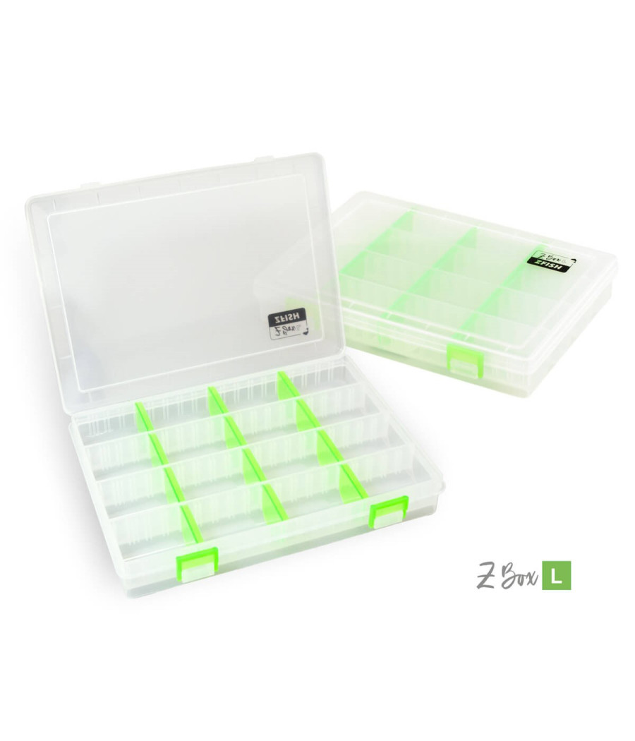ZFISH Pudełko z Przegródkami Z-Box L na przynęty