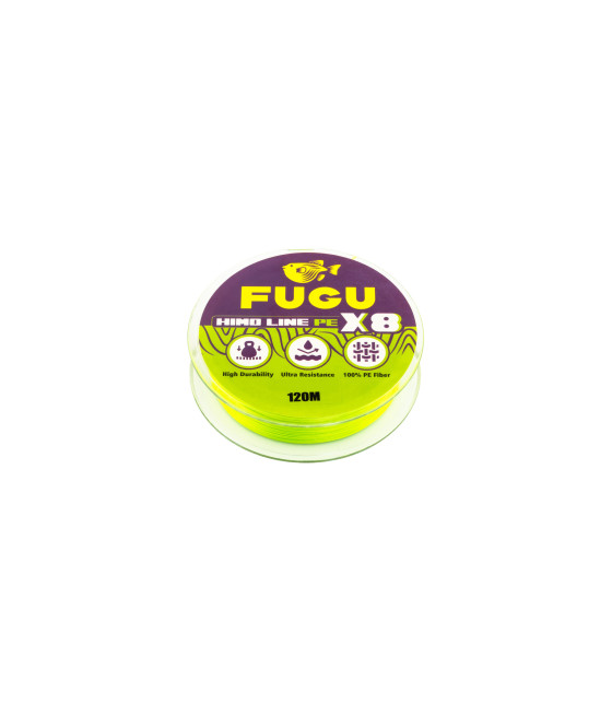 Plecionka Spinningowa FUGU HIMO LINE PE X8 0,18mm 10,5kg 120m