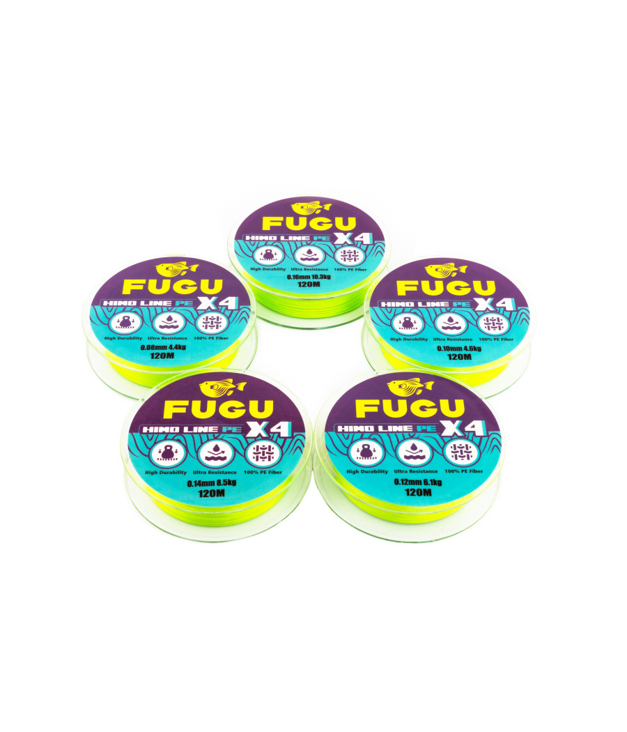 Plecionka Spinningowa FUGU HIMO LINE PE X4 0,06mm 120m