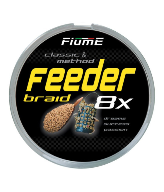 PLECIONKA FEEDER 8X 0,10mm 150m 9,1kg FLUO ORANGE