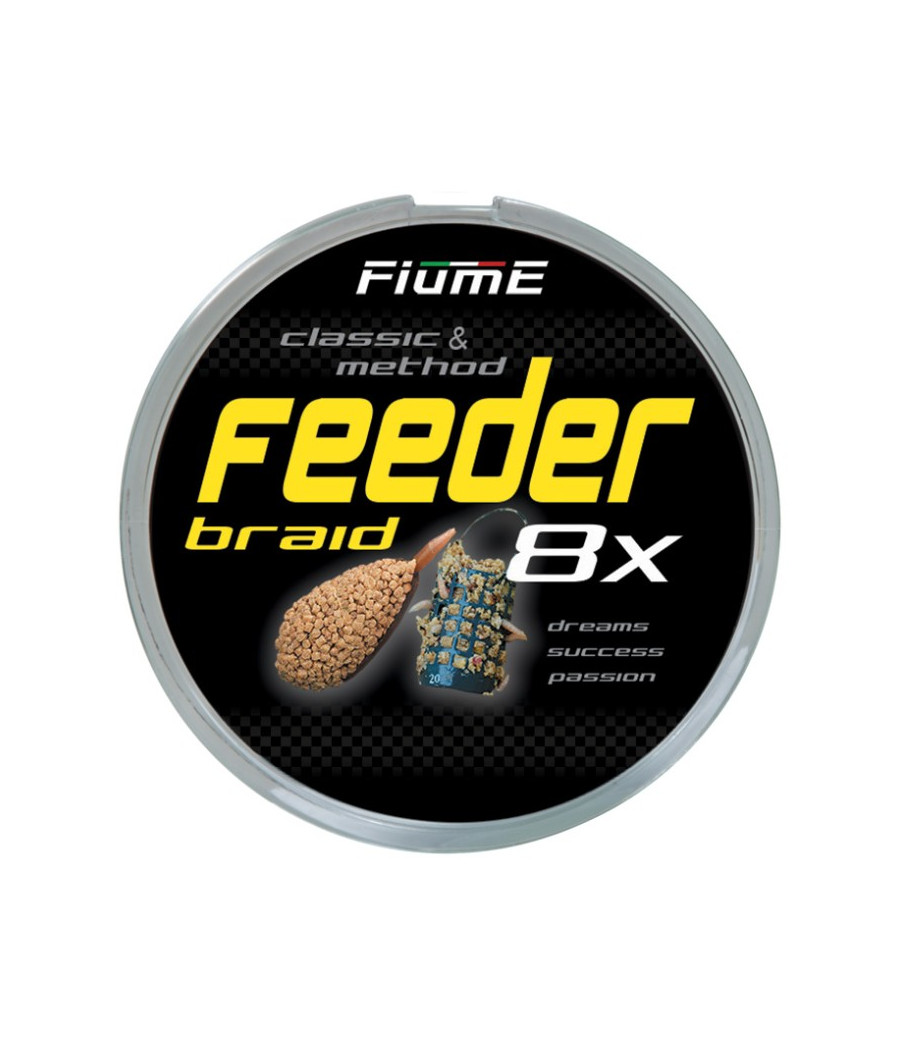 PLECIONKA FEEDER 8X 0,16mm 150m 16,9kg DARK BROWN