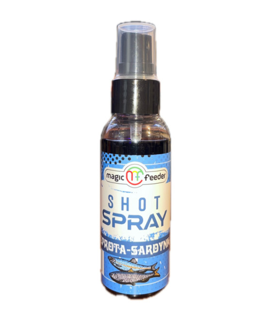 Shot Spray - Szprota Sardynka dopalacz 50ml atraktor Magic Feeder