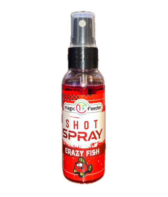 Shot Spray - Crazy Fish dopalacz 50ml atraktor Magic Feeder