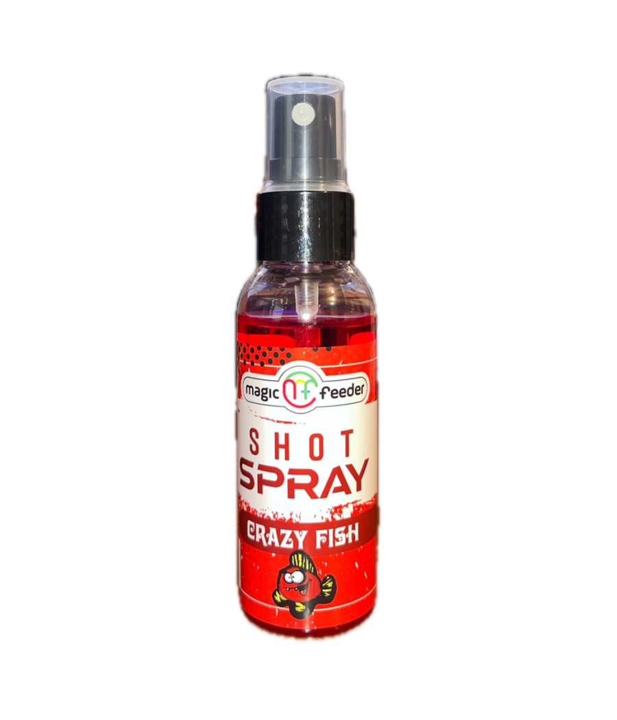 Shot Spray - Crazy Fish dopalacz 50ml atraktor Magic Feeder