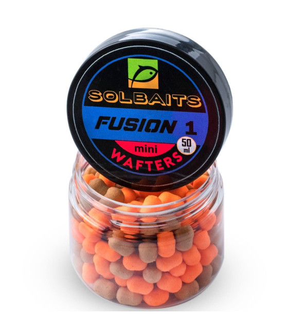 KULKI WAFTERS FUSION 1 Mini SOLBAITS pomarańczowe brązowe 50ml
