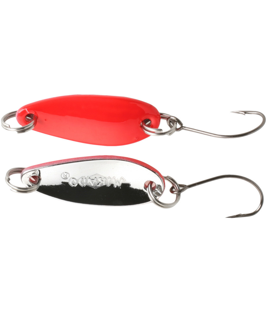 Błystka Wahadłowa Mini Spoon 2.4cm/2.5g - CZERWONO SREBRNA Mikado