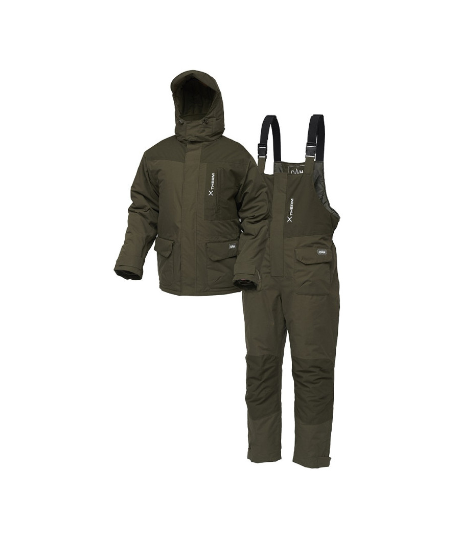 Komplet DAM Kombinezon XTHERM WINTER SUIT XL GREEN