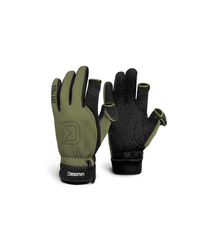 Rękawice Zimowe Wędkarskie Delphin RWR Free roz XL