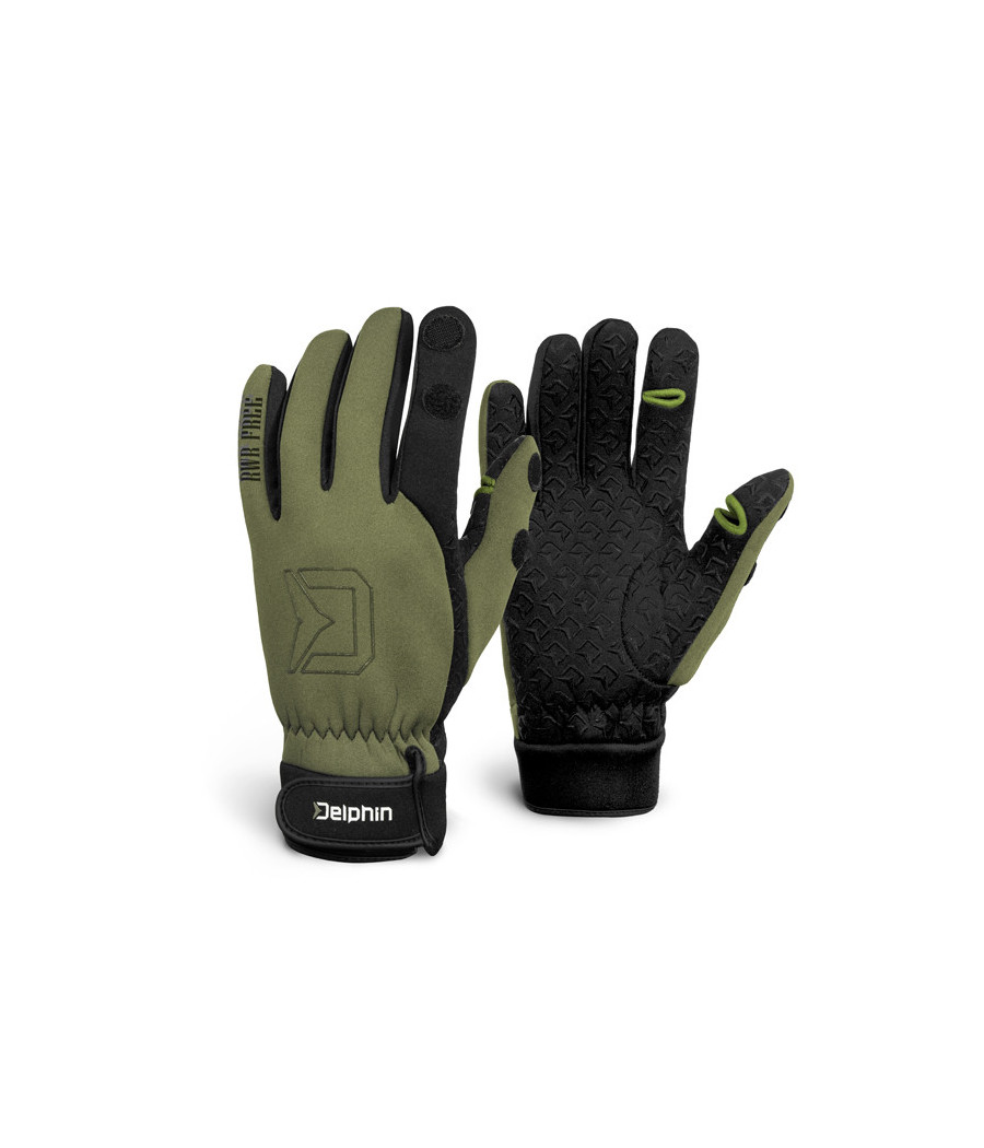 Rękawice Zimowe Wędkarskie Delphin RWR Free roz XL