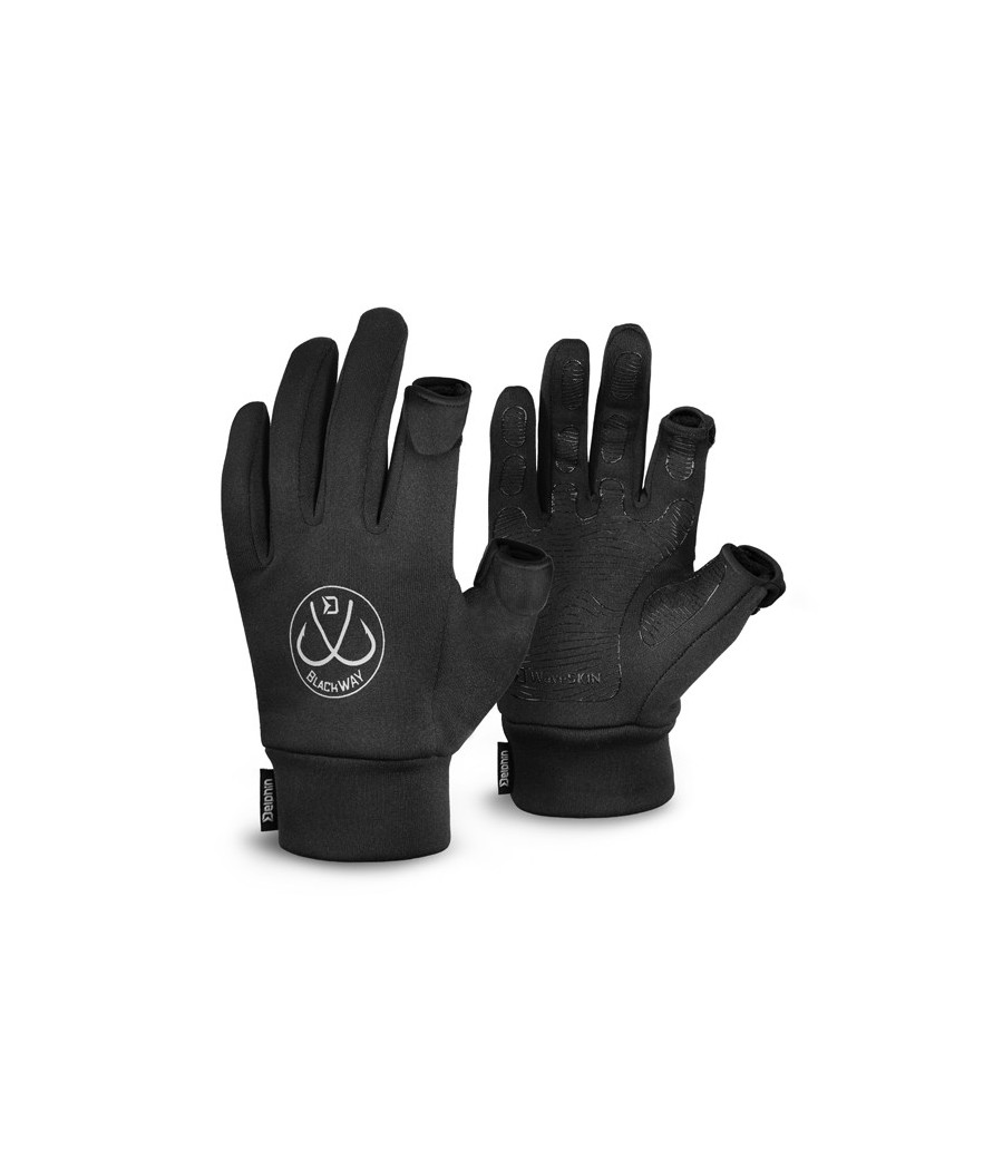 Rękawice Zimowe Wędkarskie Delphin BlackWAY Free roz XL