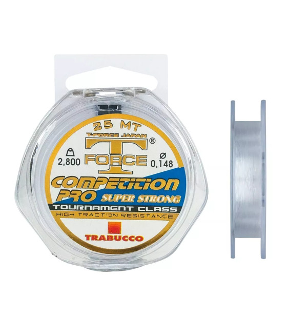 Żyłka Przyponowa T-Force Competition Pro Tournament 25m 0,08mm 0,86kg Trabucco