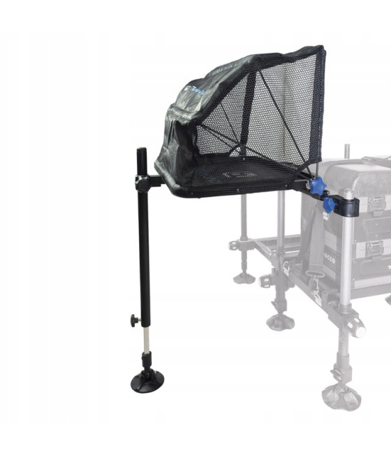 Tacka Półka boczna z parawanem podpórka LORPIO Master Tray 500 Pro 50x30cm uchwyt na nogę Ø 25,30,36 mm