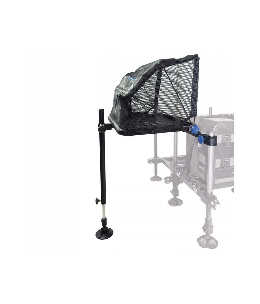 Tacka Półka boczna z parawanem podpórka LORPIO Master Tray 500 Pro 50x30cm uchwyt na nogę Ø 25,30,36 mm