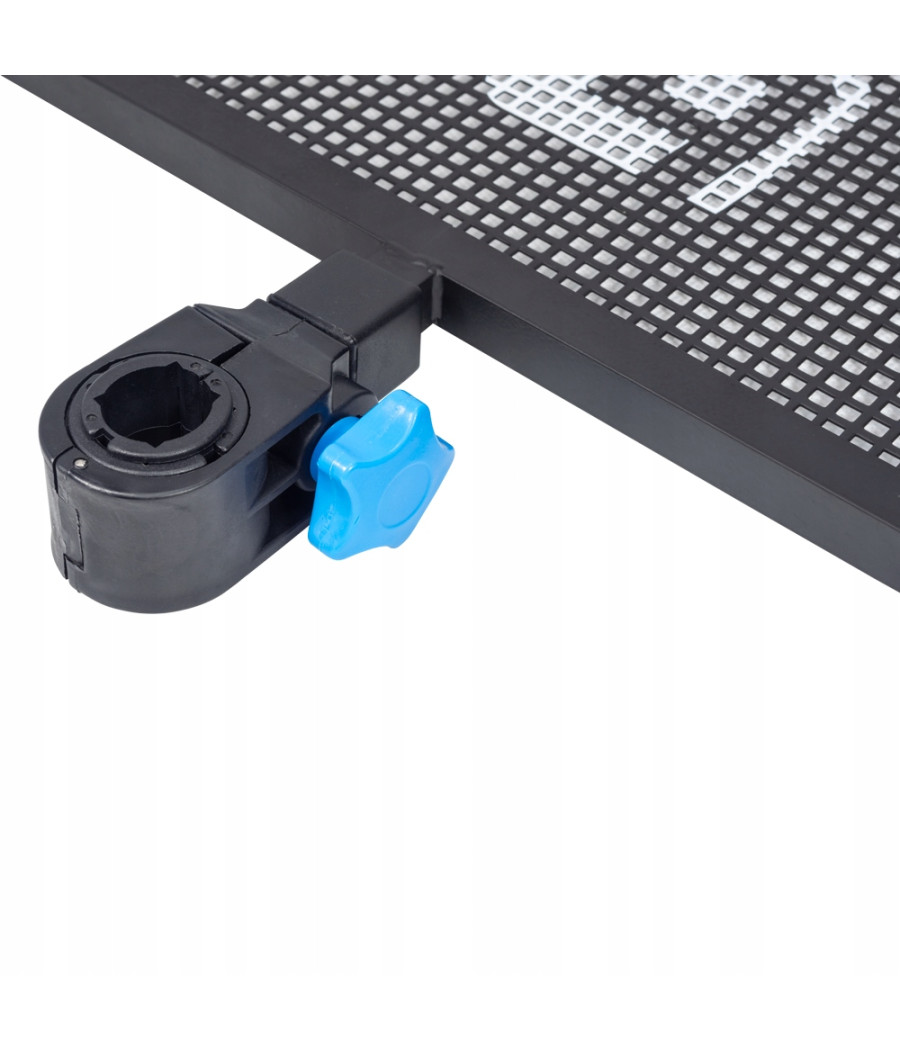 Tacka Półka boczna z parawanem LORPIO Master Tray 400 40x30cm uchwyt na nogę Ø 25,30,36 mm