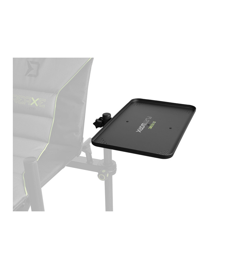 Tacka Półka boczna Feederowa Delphin REAXE FlatWORX 50x30cm uchwyt na nogę Ø 25, 36 mm