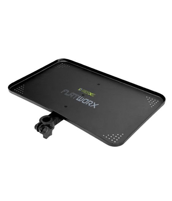 Tacka Półka boczna Feederowa Delphin REAXE FlatWORX 50x30cm uchwyt na nogę Ø 25, 36 mm