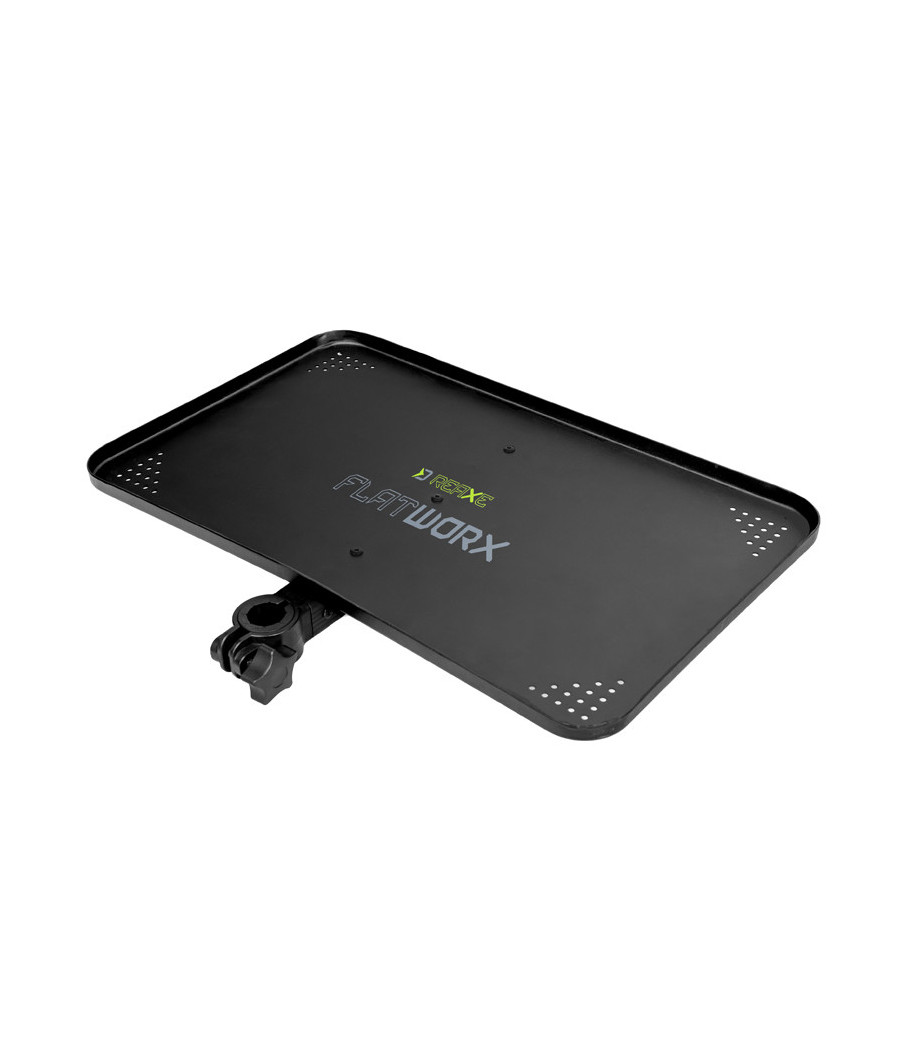Tacka Półka boczna Feederowa Delphin REAXE FlatWORX 50x30cm uchwyt na nogę Ø 25, 36 mm