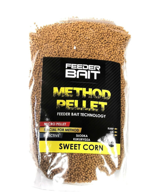 Micro Pellet 2mm Sweet Corn Słodka Kukurydza - Feeder Bait