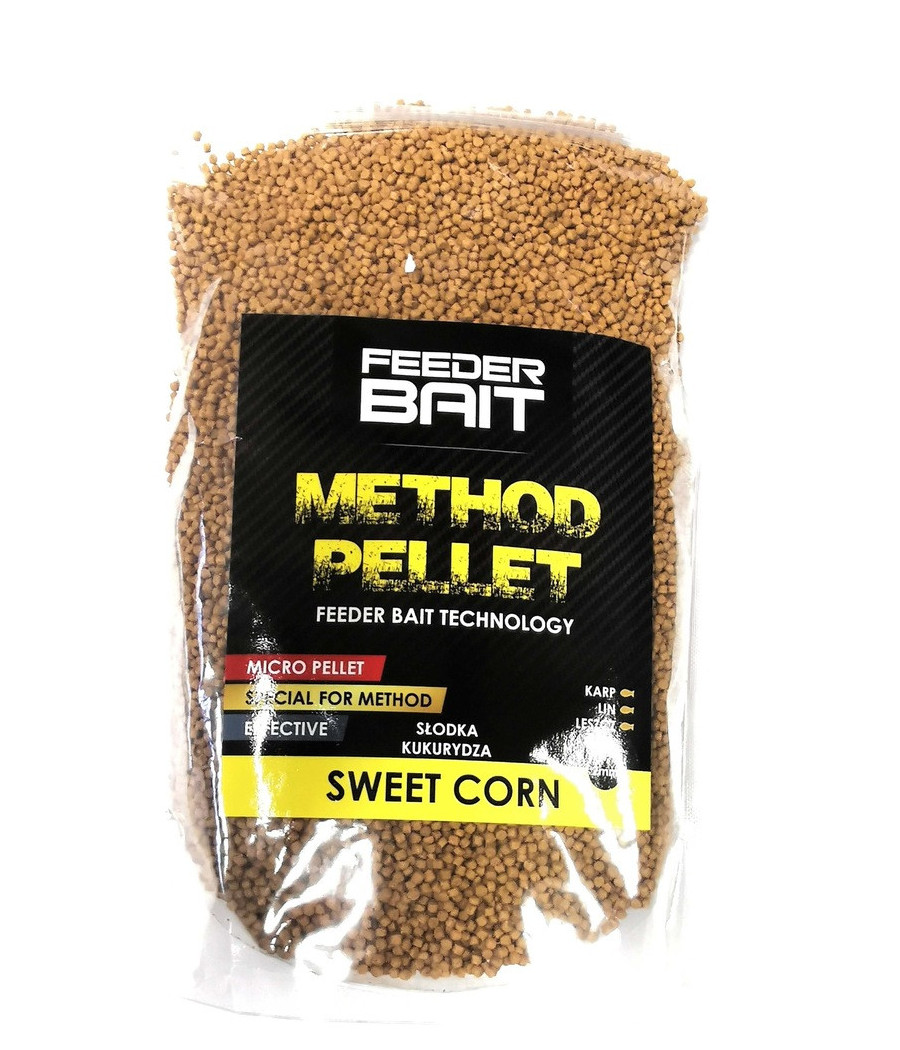 Micro Pellet 2mm Sweet Corn Słodka Kukurydza - Feeder Bait