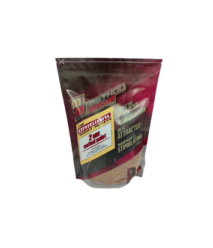 Pellet zanętowy Method Mania 900g 2mm - Original Sweet Pellet zanętowy Method Mania 900g 2mm - Original Sweet