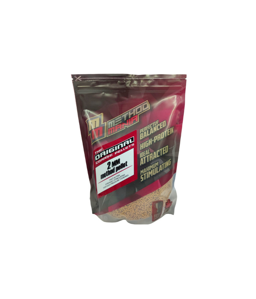 Pellet zanętowy Method Mania 900g 2mm - Original Pellet zanętowy Method Mania 900g 2mm - Original