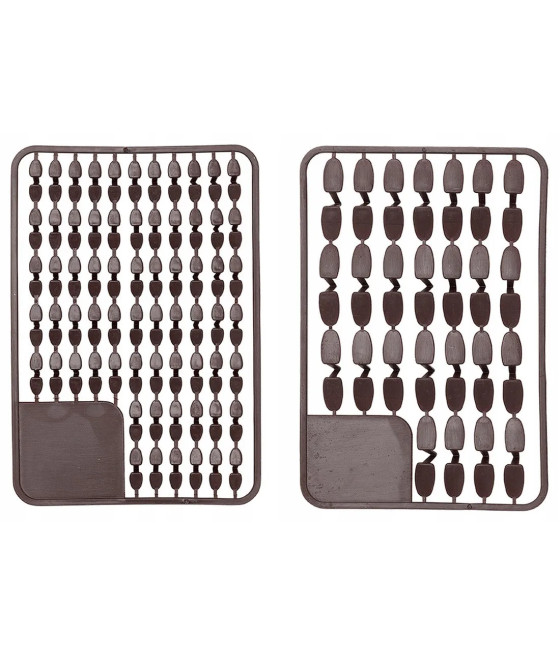 Stopery Sumowe do Pelletu Pellet Stops 2X25szt L DARK BROWN Madcat