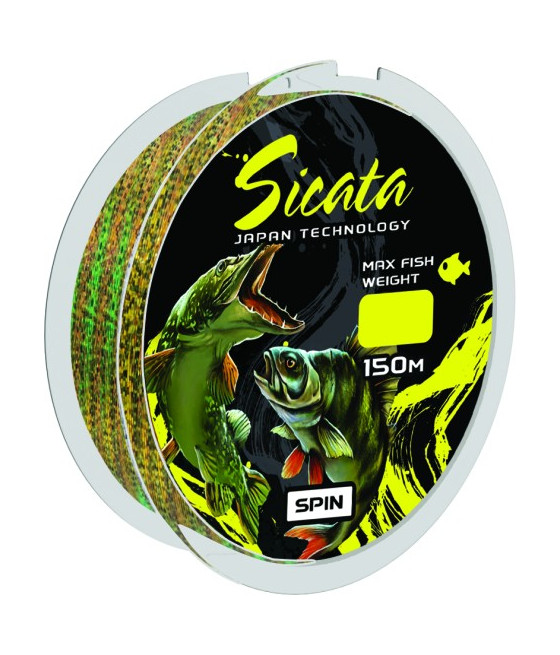 Żyłka Spinningowa 3D Sicata Spin Mistrall 0,14mm 150m 4,80kg