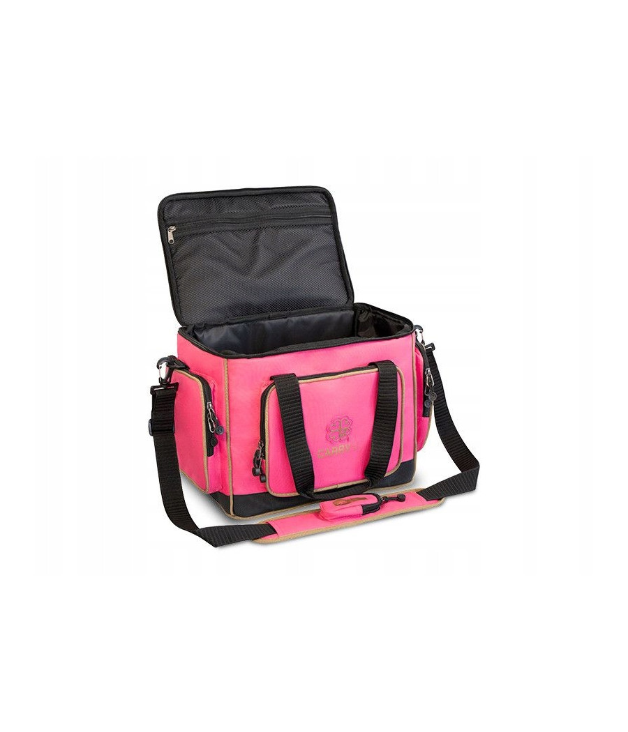 Duża Torba Wędkarska Delphin Queen Różowa Carry Xl