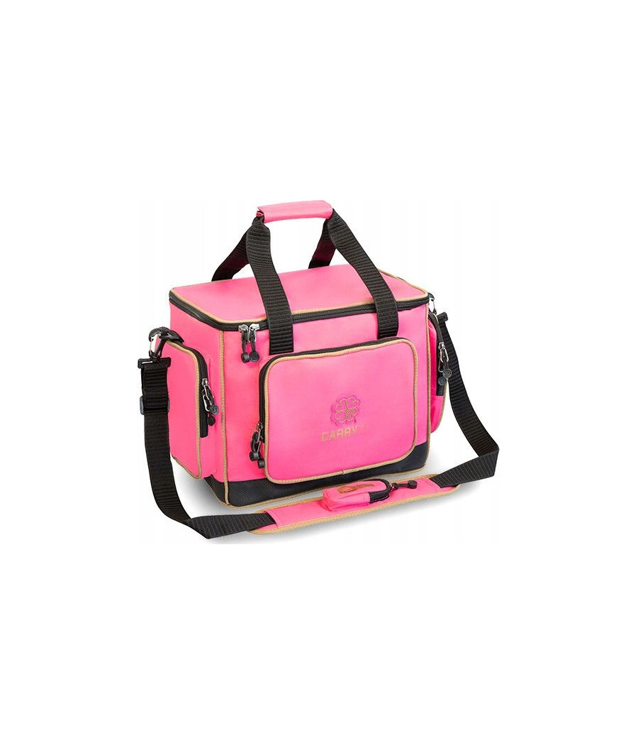 Duża Torba Wędkarska Delphin Queen Różowa Carry Xl