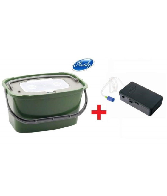 Wiadro Sadzyk do trzymania żywca 7L + Pompka GRATIS! Plastilys