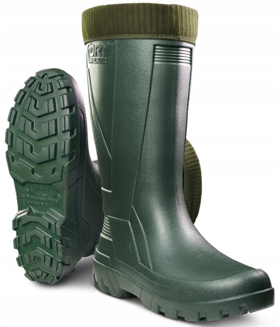 KALOSZE MĘSKIE piankowe gumowce LEKKIE ocieplane zimowe wysokie EVA 47