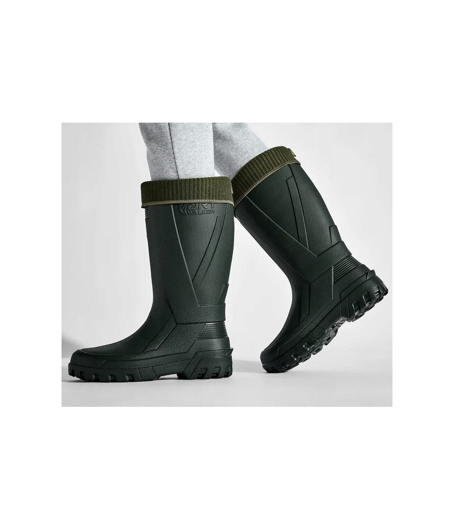 KALOSZE MĘSKIE piankowe gumowce LEKKIE ocieplane zimowe wysokie EVA 43