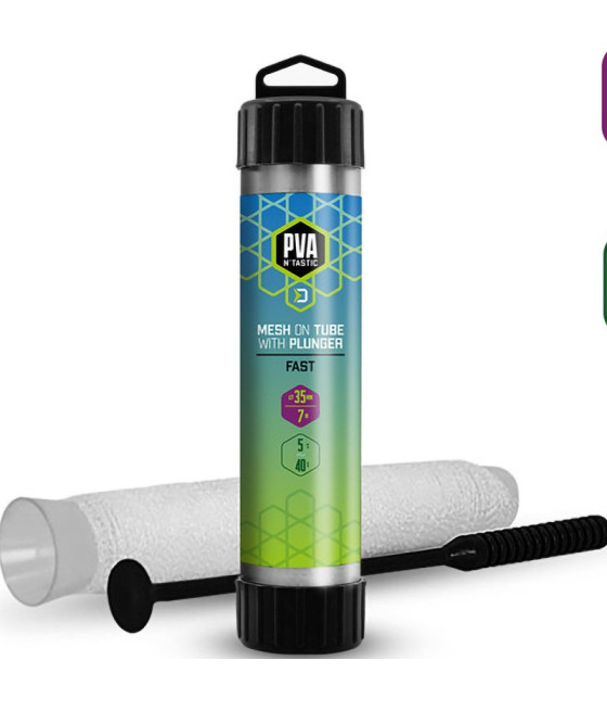 Siatka PVA Tunel + Ubijak Fast PVA n' Tastic 35mm 7m