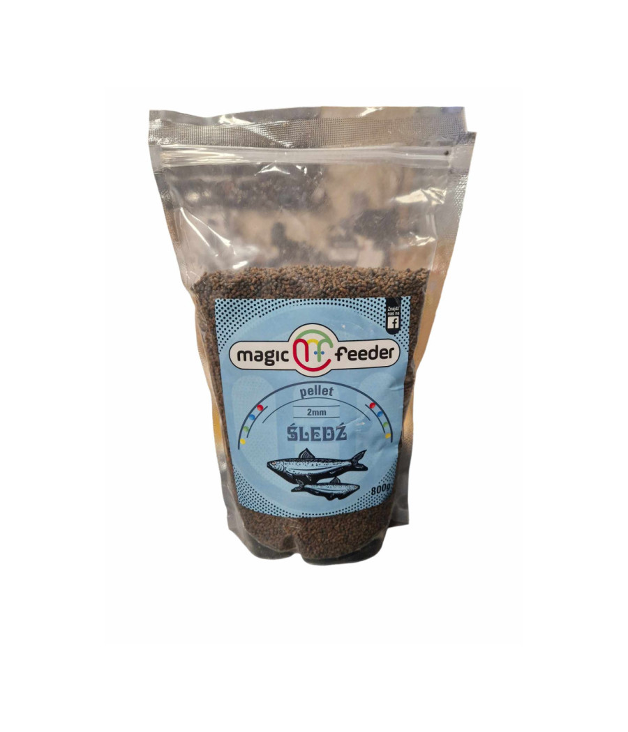 Pellet MAGIC FEEDER ŚLEDŹ DO METODY 2mm 800g Pellet MAGIC FEEDER ŚLEDŹ DO METODY 2mm 800g