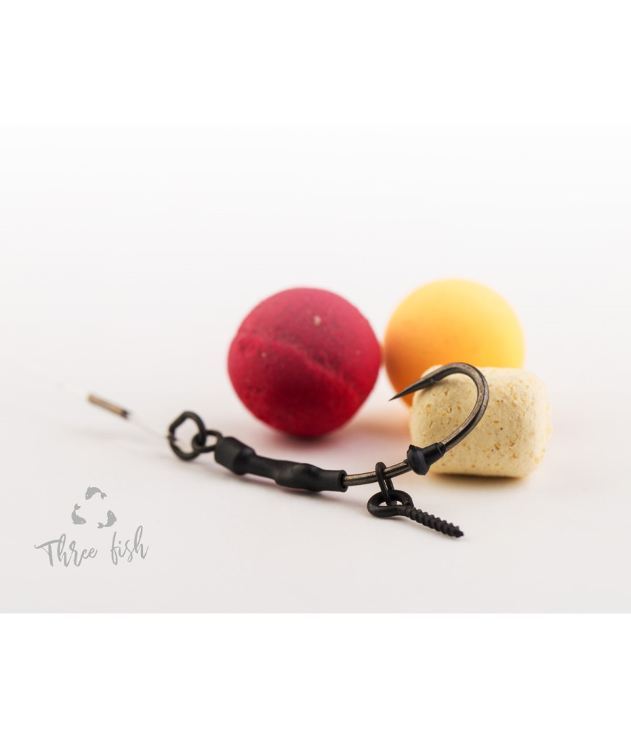 Przypony Karpiowe ZFish Fluorocarbon Carp Rig roz. 6 2szt Zadziorowe