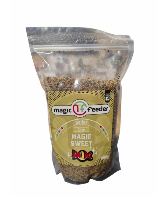 PELLET MAGIC FEEDER SWEET DO METODY Rybny Banan-Słodka Kukurydza 2mm