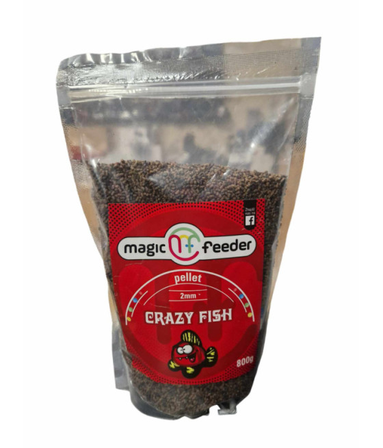 PELLET MAGIC FEEDER CRAZY FISH DO METODY 2mm 800g