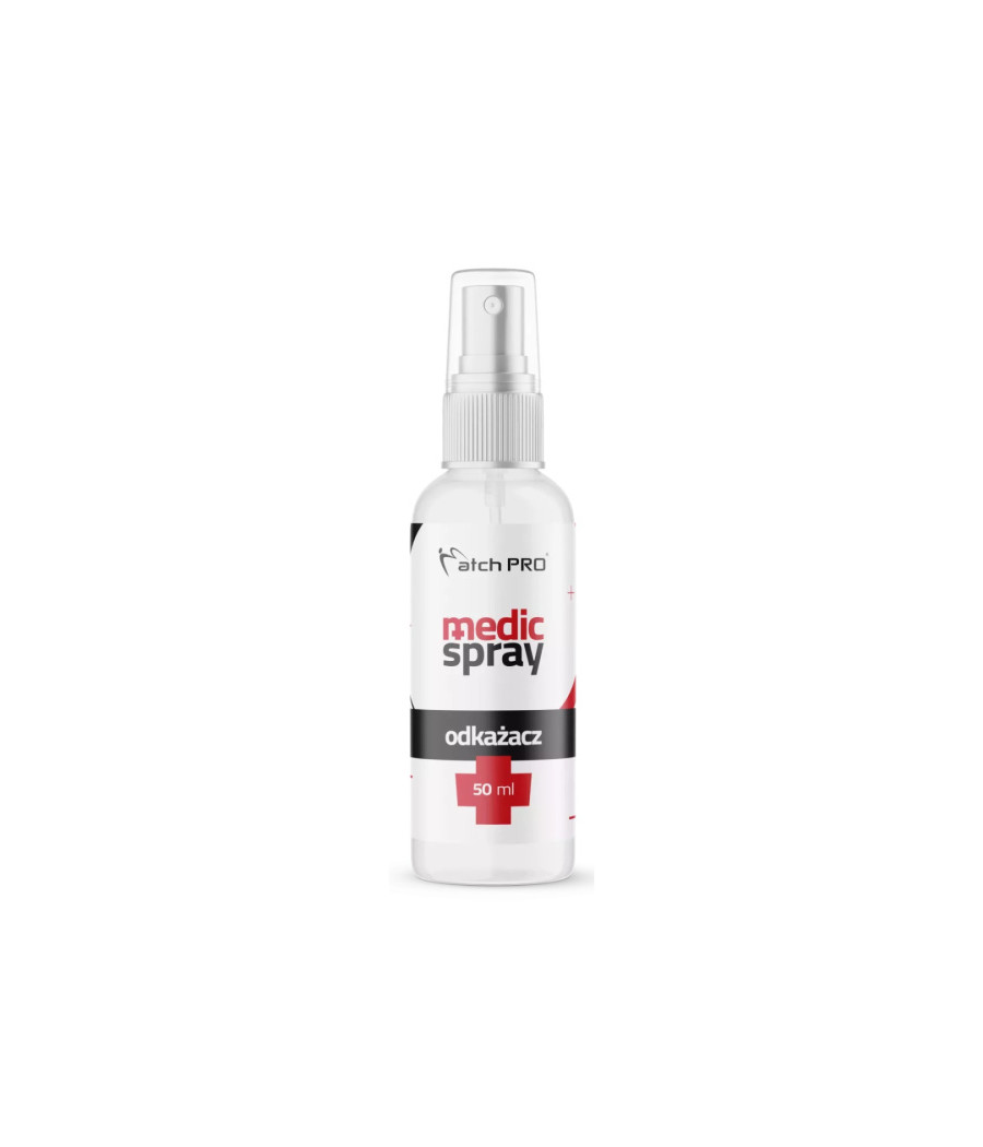 Odkażacz do ran ryb karpi preparat do odkażania Medic Spray MatchPro 50ml Odkażacz do ran ryb karpi preparat do odkażania Medic Spray MatchPro 50ml