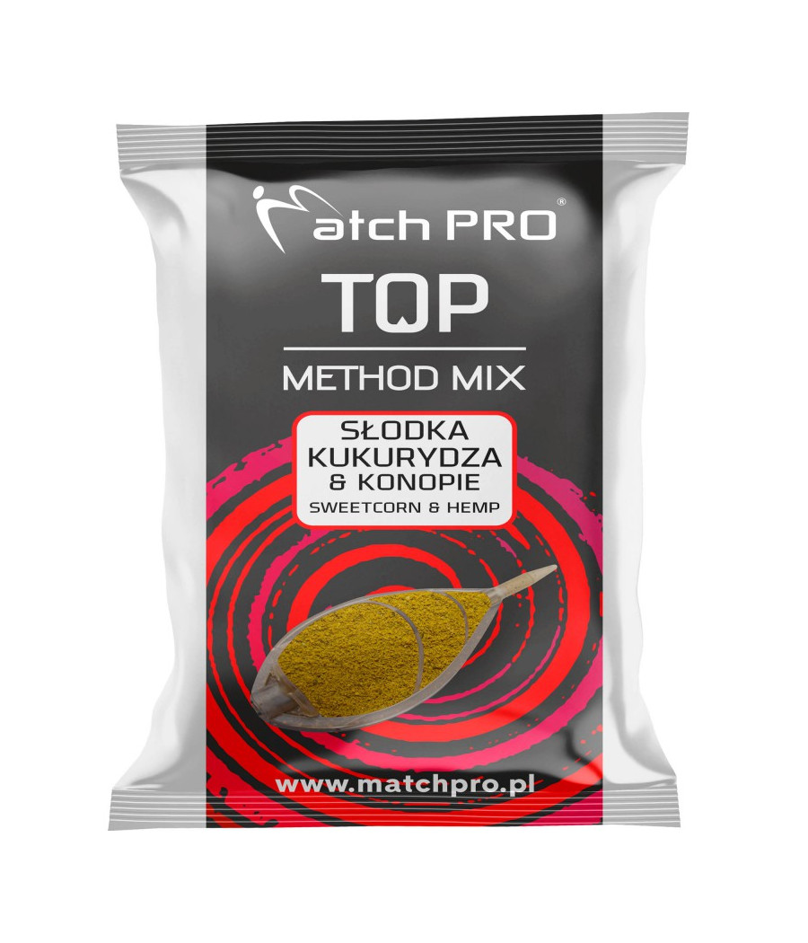 Zanęta MatchPro Method Mix Słodka Kukurydza & Konopie 700g