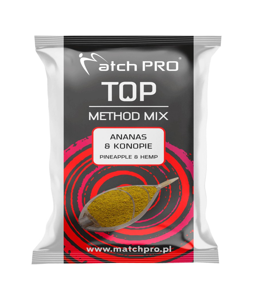 Zanęta MatchPro Method Mix Ananas & Konopie 700g