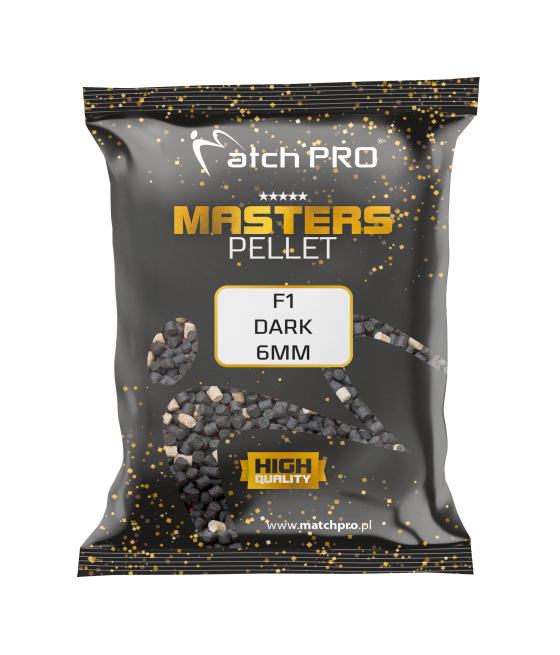 Pellet MatchPro Masters Method Premium Pellet F1 Dark 6mm 700g
